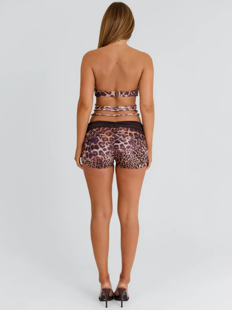 STRAPLESS BANDEAU CROP TOP - Image 5