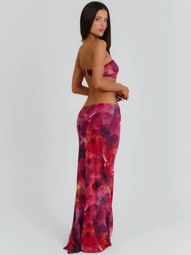 ASYMMETRIC HARDWARE MAXI DRESS - Image 5