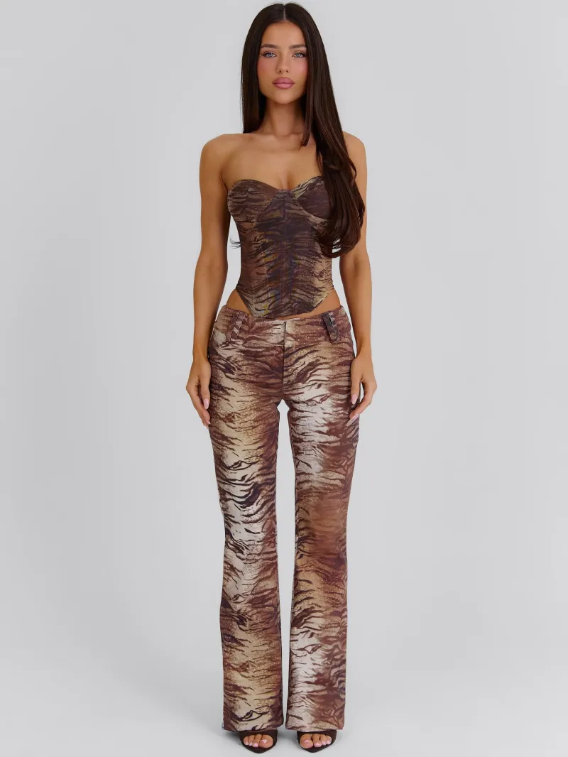 CORSET STRETCH PANTS - Image 2