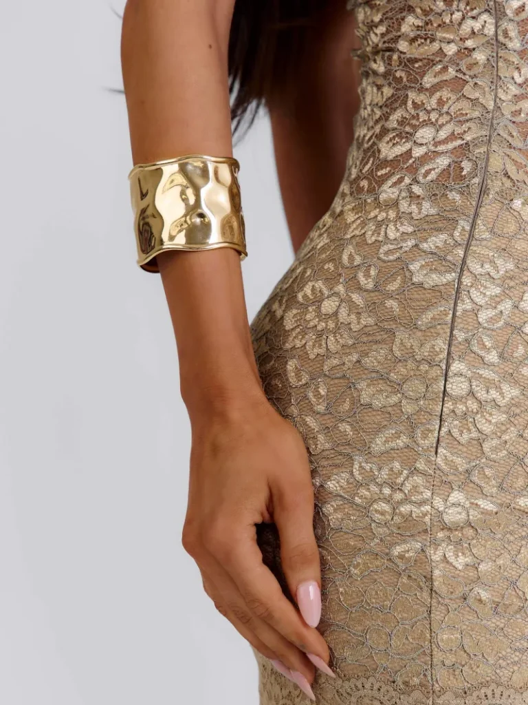 CUFF GOLD BANGLE
