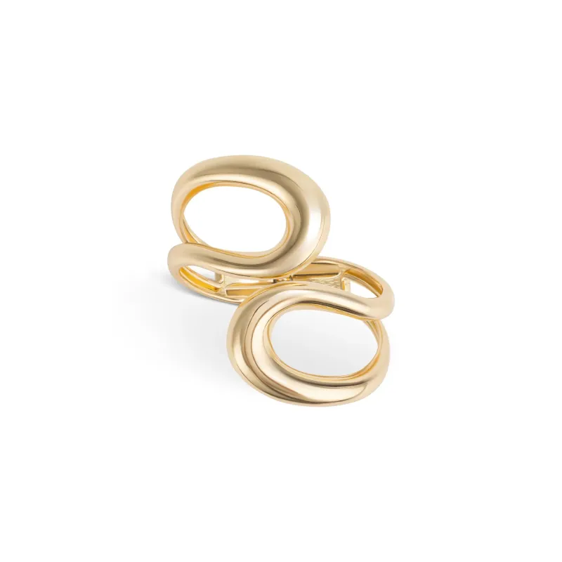 GOLD WRAP FESTIVAL BANGLE - Image 3